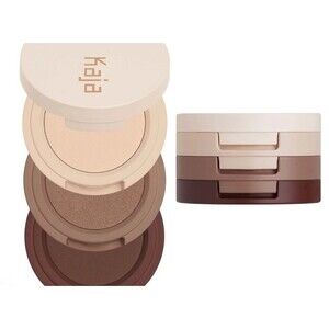 Kaja Beauty Bento Bouncy Eyeshadow Trio Neutral Moment NWT K-Beauty